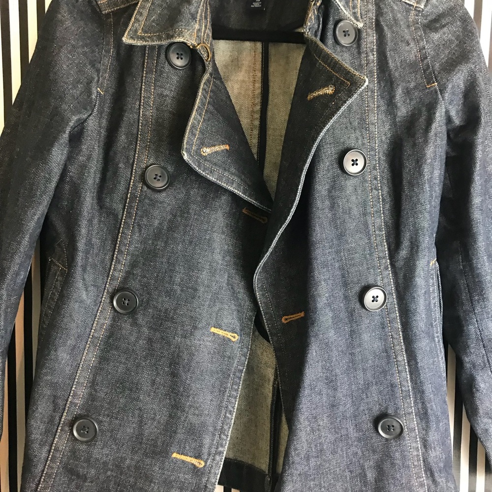 Gap Denim Double Breasted Jacket - image 2